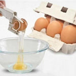 Trunex Egg Cracker & Separator – Creative Handheld Egg Opening Tool