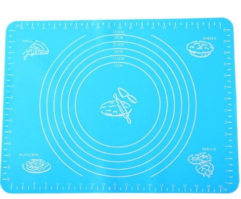 Reusable Silicone Baking Mat – Non-Stick Pastry Rolling Mat with Guide Marks