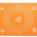 Reusable Silicone Baking Mat – Non-Stick Pastry Rolling Mat with Guide Marks
