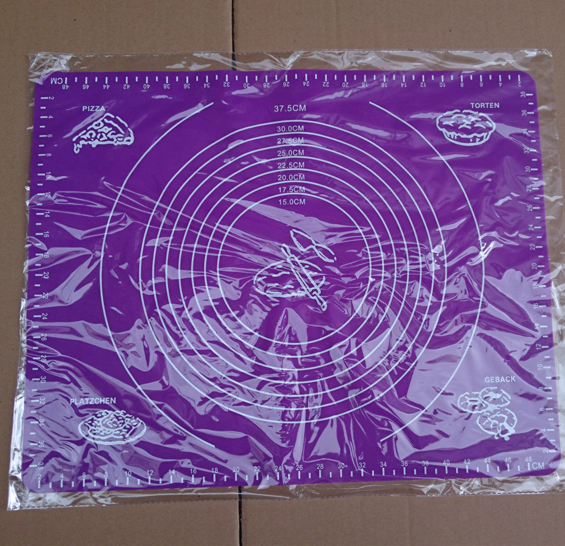 Reusable Silicone Baking Mat – Non-Stick Pastry Rolling Mat with Guide Marks