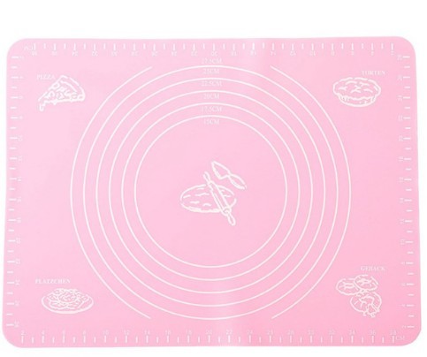 Reusable Silicone Baking Mat – Non-Stick Pastry Rolling Mat with Guide Marks