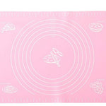 Reusable Silicone Baking Mat – Non-Stick Pastry Rolling Mat with Guide Marks