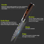 Professional Chef Knife – Kitchen Cleaver & Slicing Knife for Meat, Vegetables & Home Cooking