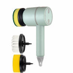 Electric Cleaning Brush – Rechargeable Spin Scrubber for Kitchen, Dishes, Tiles & Bathroom