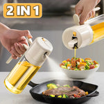 Dual Function Oil Sprayer Bottle – Perfect for BBQ, Baking, and Cooking