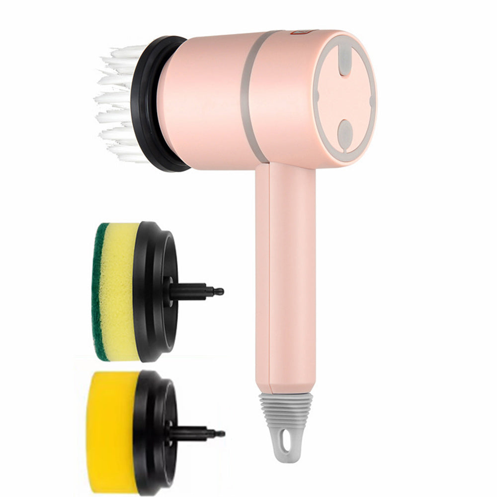 Electric Cleaning Brush – Rechargeable Spin Scrubber for Kitchen, Dishes, Tiles & Bathroom