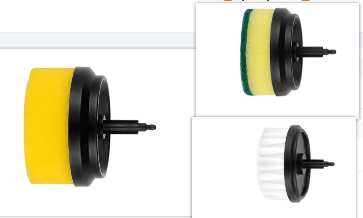 Electric Cleaning Brush – Rechargeable Spin Scrubber for Kitchen, Dishes, Tiles & Bathroom