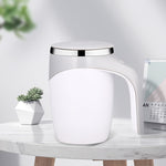 Rechargeable Automatic Electric Stirring Cup – Magnetic Rotating Coffee & Milkshake Cup