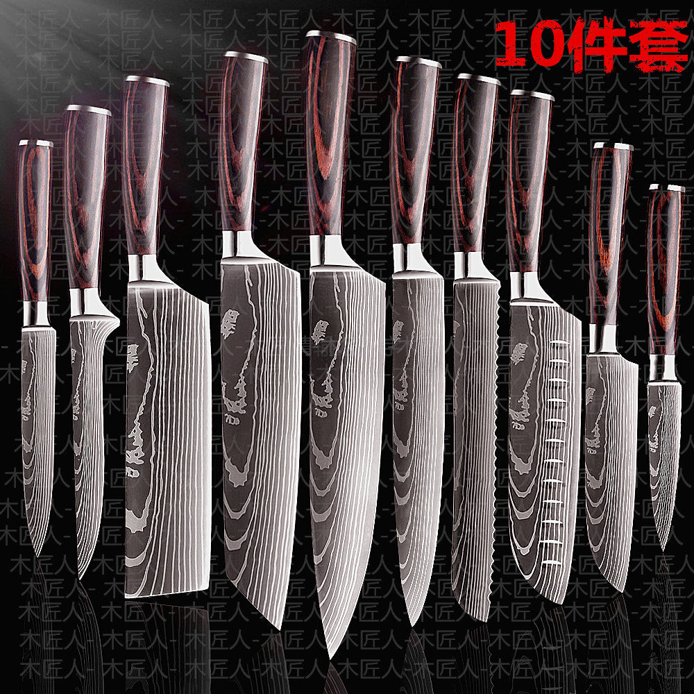 Professional Chef Knife – Kitchen Cleaver & Slicing Knife for Meat, Vegetables & Home Cooking