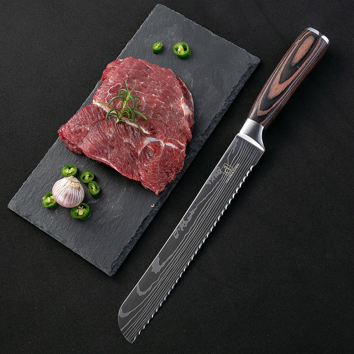 Professional Chef Knife – Kitchen Cleaver & Slicing Knife for Meat, Vegetables & Home Cooking