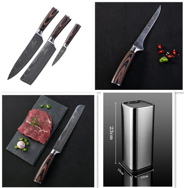 Professional Chef Knife – Kitchen Cleaver & Slicing Knife for Meat, Vegetables & Home Cooking