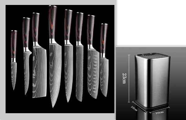 Professional Chef Knife – Kitchen Cleaver & Slicing Knife for Meat, Vegetables & Home Cooking