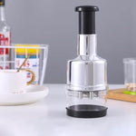 Trunex Clap Knife Vegetable & Garlic Cutter – Manual Stainless Steel Kitchen Chopper