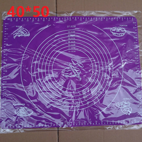 Reusable Silicone Baking Mat – Non-Stick Pastry Rolling Mat with Guide Marks