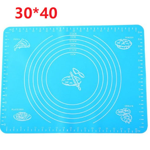 Reusable Silicone Baking Mat – Non-Stick Pastry Rolling Mat with Guide Marks