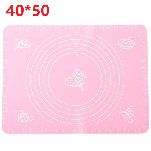 Reusable Silicone Baking Mat – Non-Stick Pastry Rolling Mat with Guide Marks