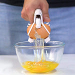 Trunex Egg Cracker & Separator – Creative Handheld Egg Opening Tool