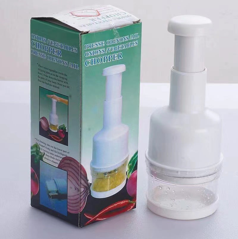 Trunex Clap Knife Vegetable & Garlic Cutter – Manual Stainless Steel Kitchen Chopper