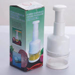 Trunex Clap Knife Vegetable & Garlic Cutter – Manual Stainless Steel Kitchen Chopper