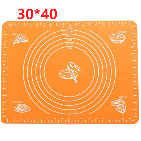 Reusable Silicone Baking Mat – Non-Stick Pastry Rolling Mat with Guide Marks